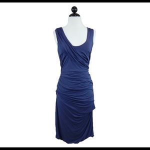 Anthropologie Deletta Rouched Dress